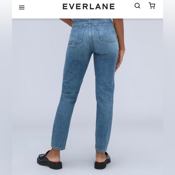 Everlane Cheeky 90s jean, Sz 26 crop - Picture 1 of 5